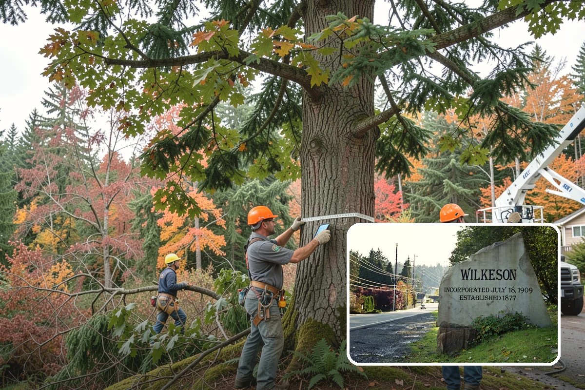 Crown thinning in Wilkeson, Pierce County, WA - Improves tree structure, health, and appearance