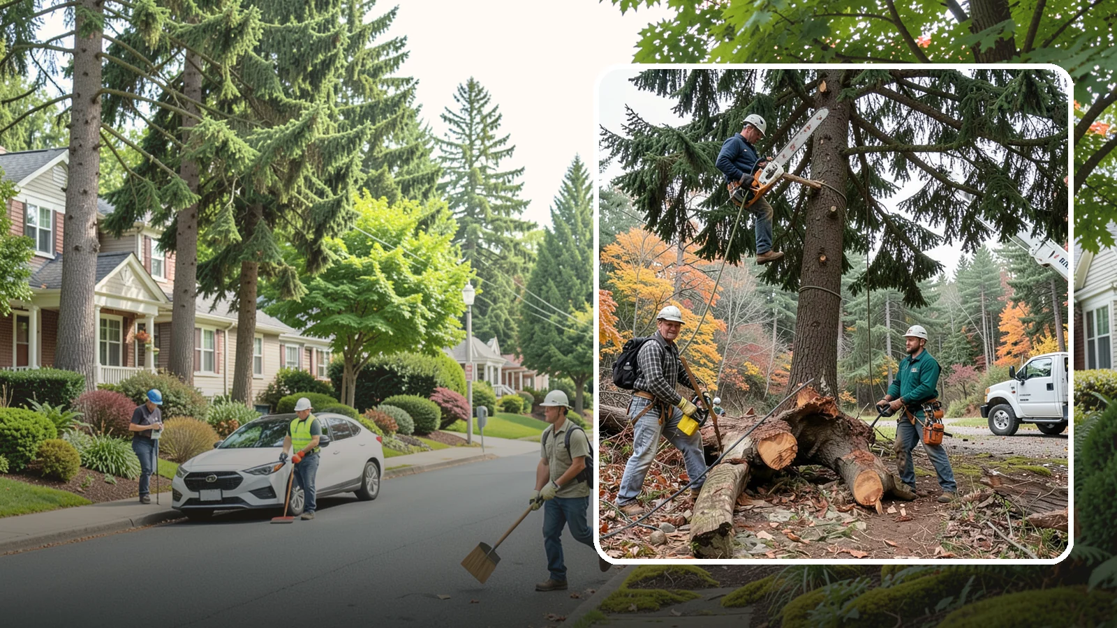 Dead tree removal in Beaux Arts Village, King County, WA - The removal of dead trees that no longer have living tissue.