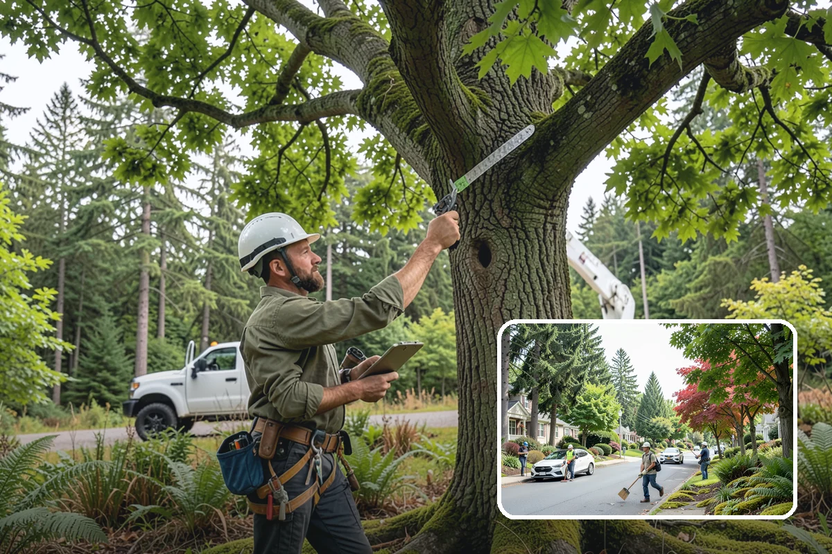 Dead tree removal in Beaux Arts Village, King County, WA - Removes safety hazards and reduces liability