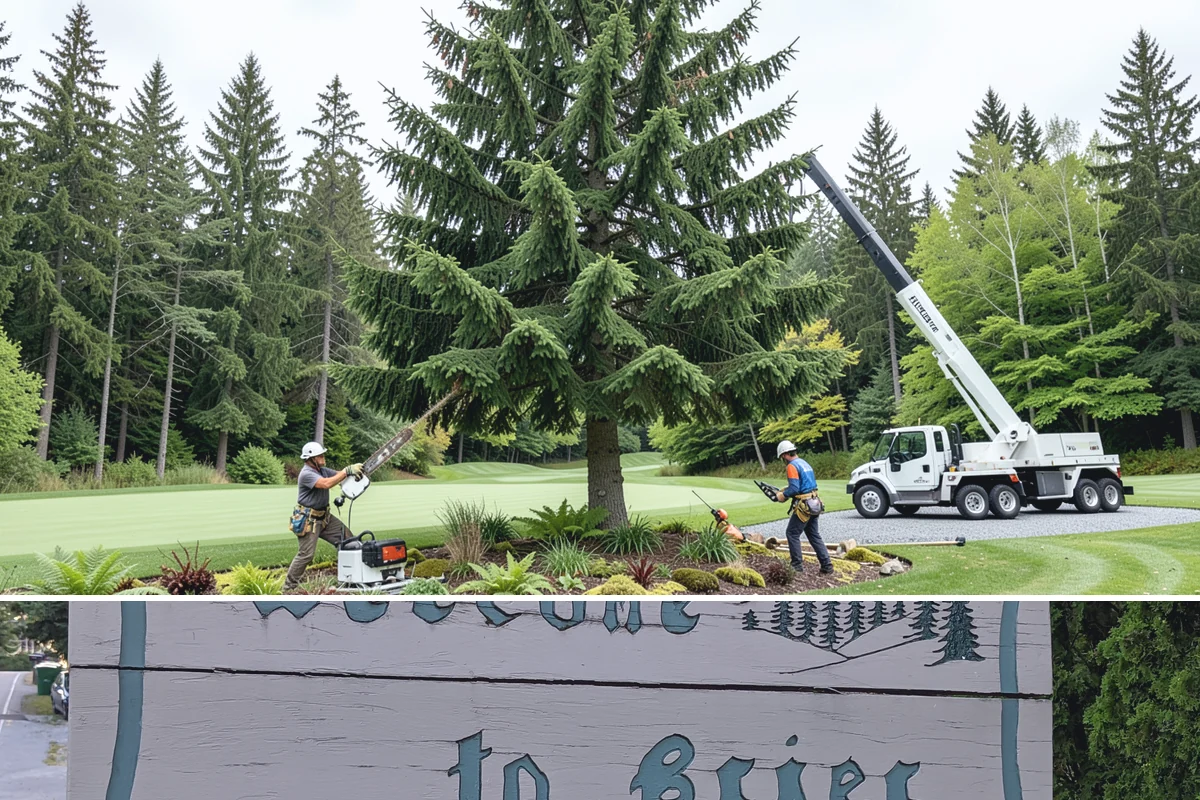 Dead tree removal in Brier, Snohomish County, WA - In the Puget Sound climate, dead tree removal can be performed year-round but is often scheduled during dry seasons when frozen...