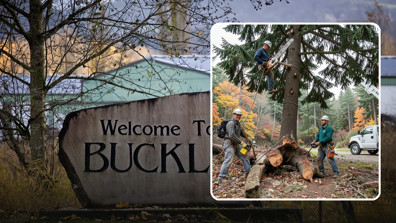 Dead tree removal in Buckley, Pierce County, WA - The removal of dead trees that no longer have living tissue.