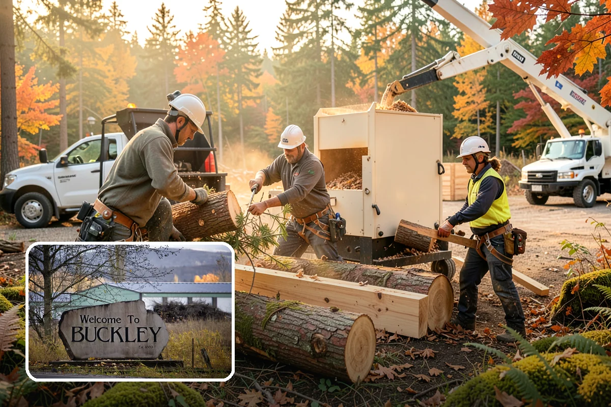Dead tree removal in Buckley, Pierce County, WA - Removes safety hazards and reduces liability
