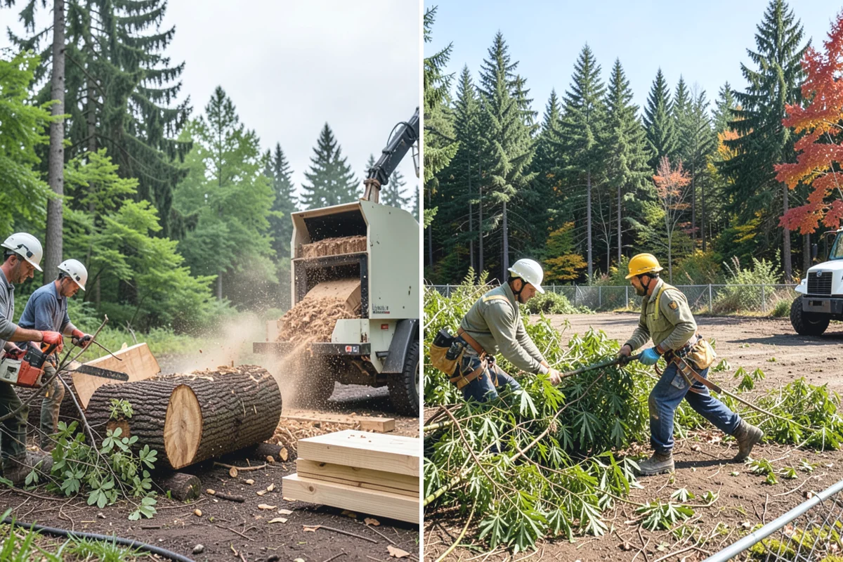 Dead tree removal in Buckley, Pierce County, WA - On-site assessment and hazard evaluation