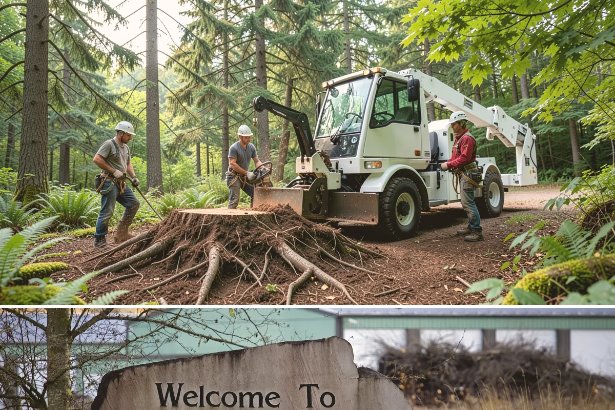 Dead tree removal in Buckley, Pierce County, WA - In the Puget Sound climate, dead tree removal can be performed year-round but is often scheduled during dry seasons when frozen...