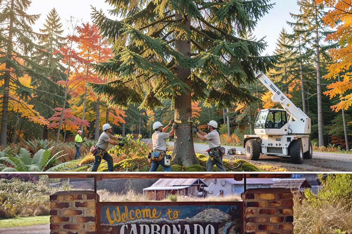 Dead tree removal in Carbonado, Pierce County, WA - In the Puget Sound climate, dead tree removal can be performed year-round but is often scheduled during dry seasons when frozen...