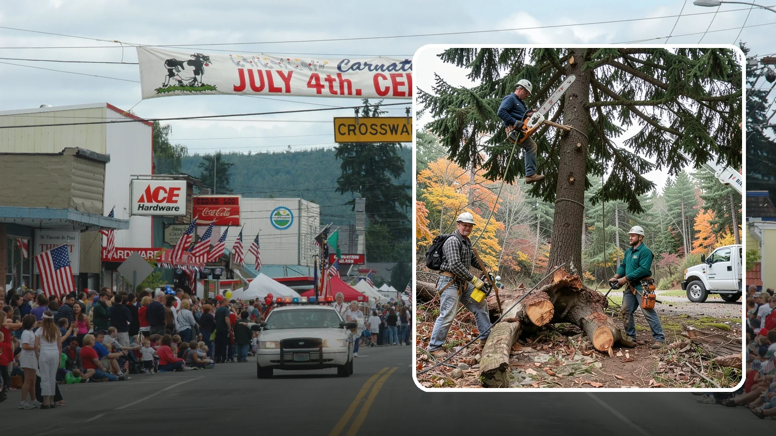 Dead tree removal in Carnation, King County, WA - The removal of dead trees that no longer have living tissue.