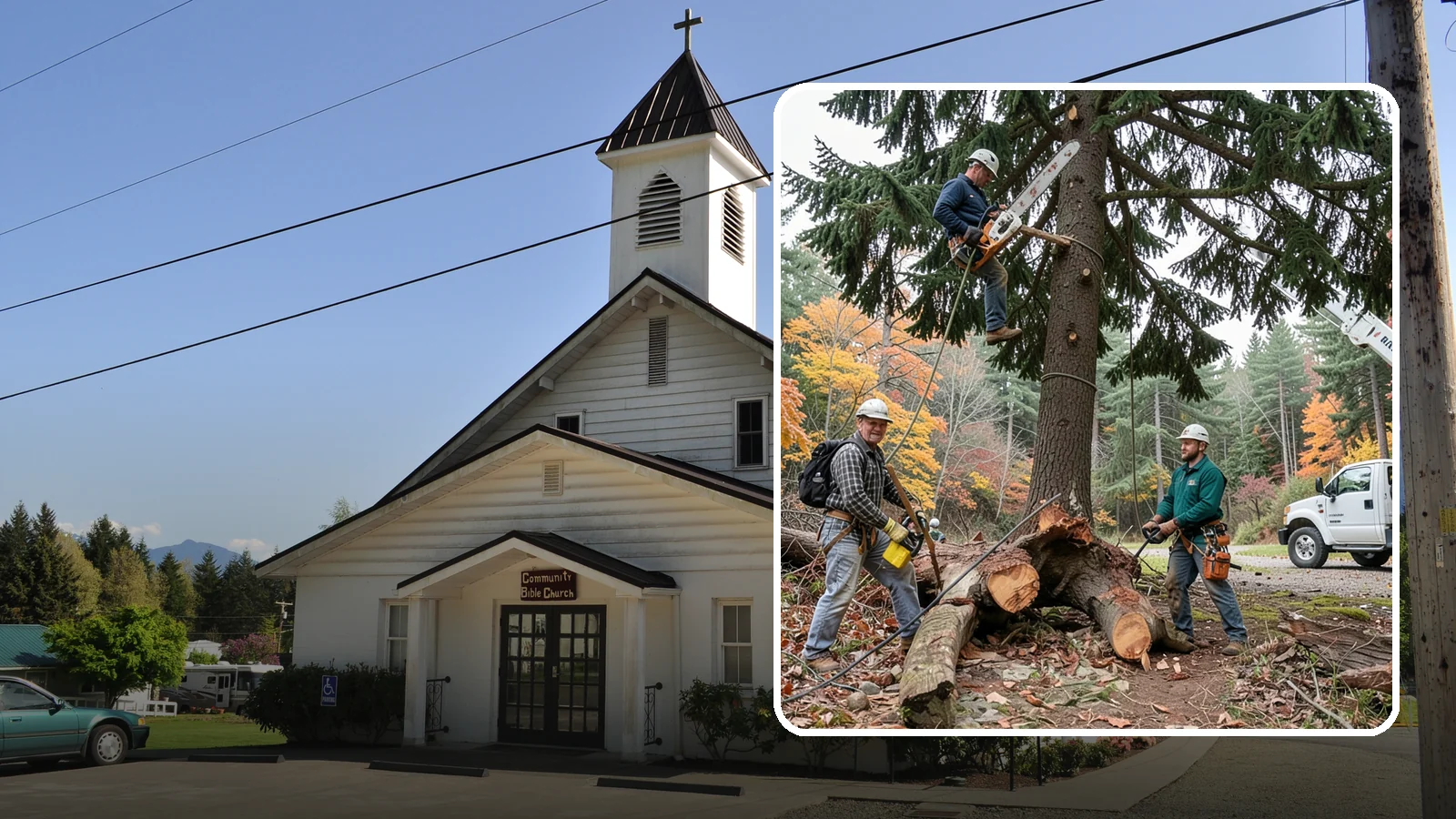 Dead tree removal in Concrete, Skagit County, WA - The removal of dead trees that no longer have living tissue.