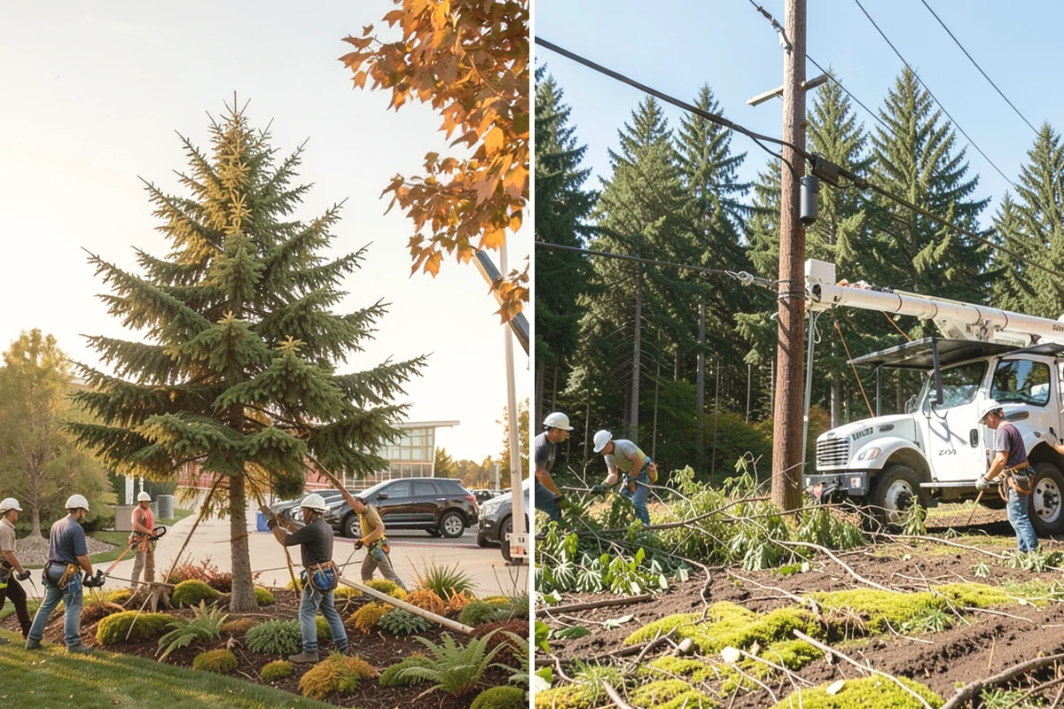 Dead tree removal in Covington, King County, WA - On-site assessment and hazard evaluation
