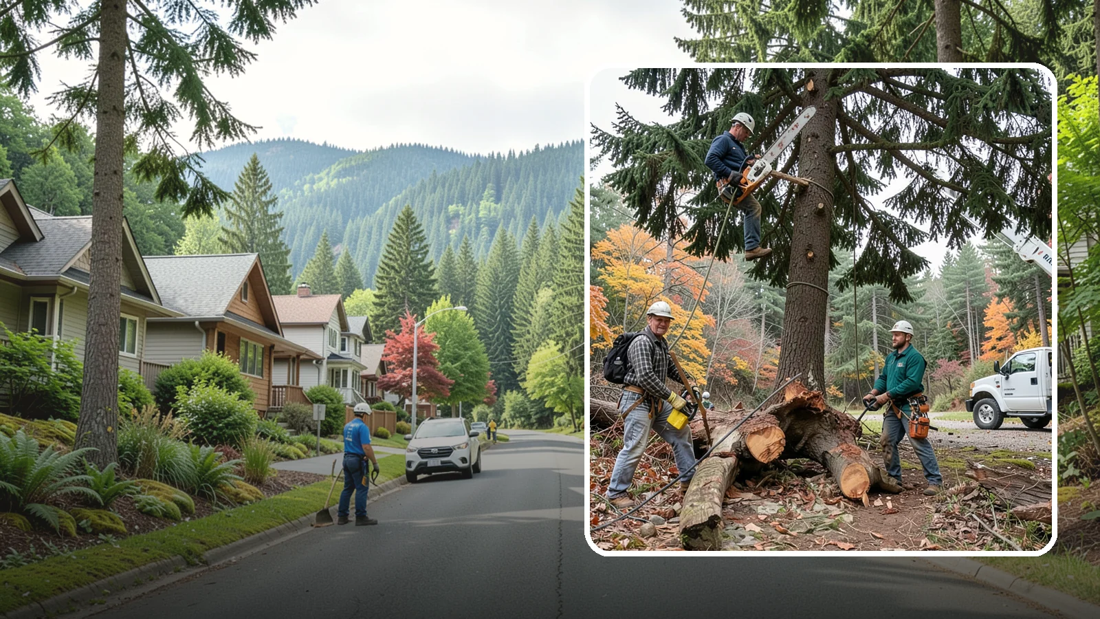Dead tree removal in Darrington, Snohomish County, WA - The removal of dead trees that no longer have living tissue.