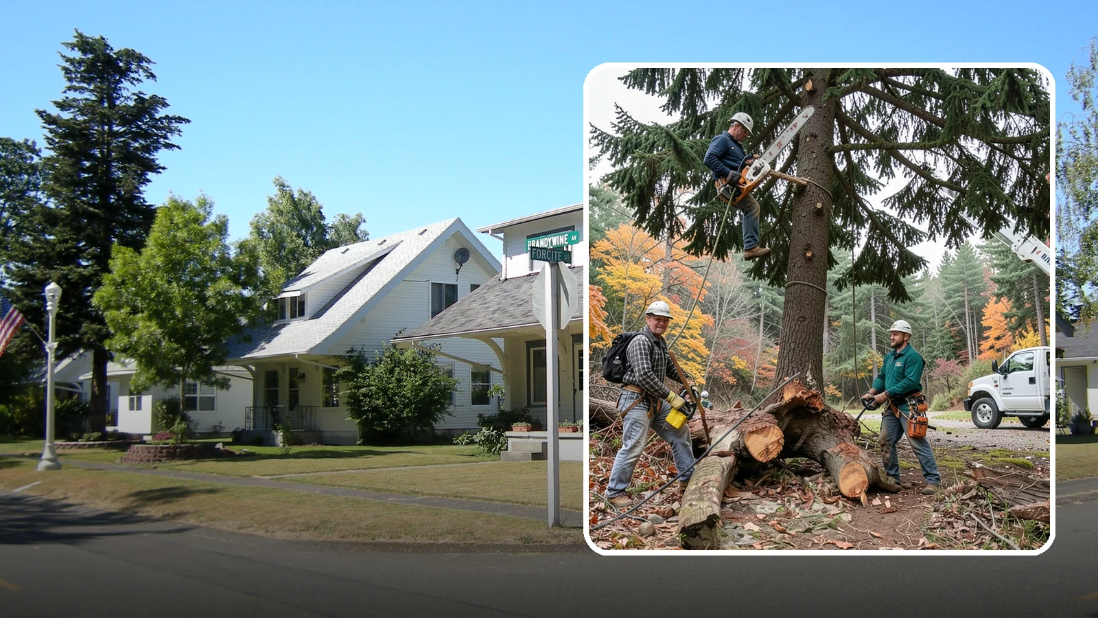 Dead tree removal in DuPont, Pierce County, WA - The removal of dead trees that no longer have living tissue.