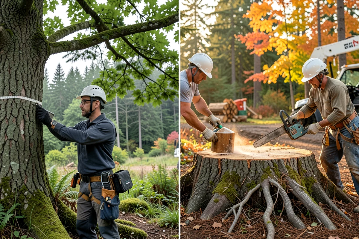 Dead tree removal in DuPont, Pierce County, WA - On-site assessment and hazard evaluation