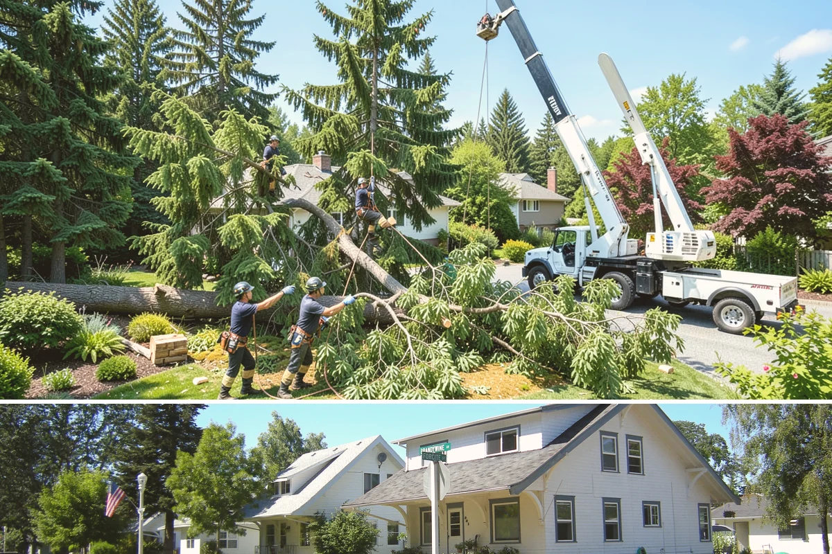 Dead tree removal in DuPont, Pierce County, WA - In the Puget Sound climate, dead tree removal can be performed year-round but is often scheduled during dry seasons when frozen...