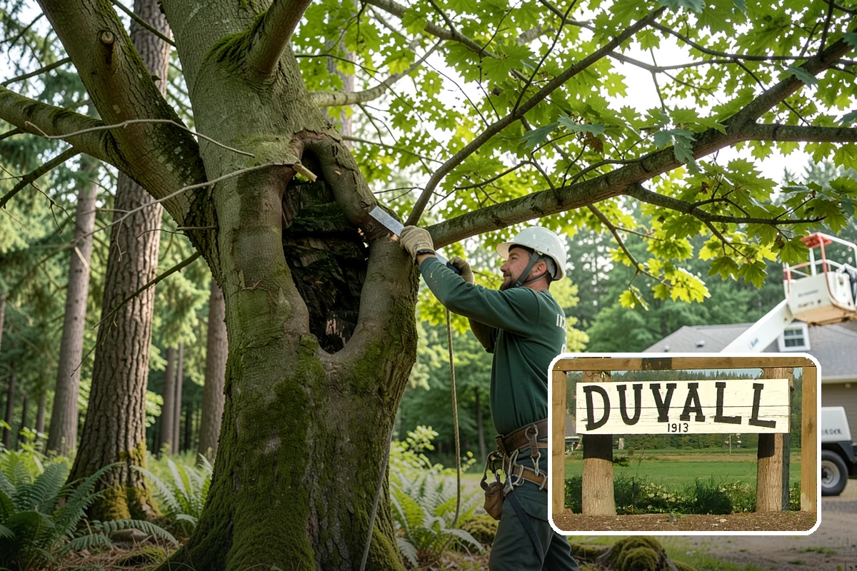 Dead tree removal in Duvall, King County, WA - Removes safety hazards and reduces liability