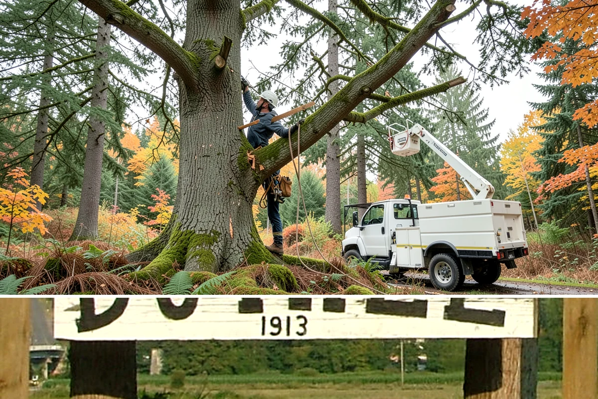 Dead tree removal in Duvall, King County, WA - In the Puget Sound climate, dead tree removal can be performed year-round but is often scheduled during dry seasons when frozen...