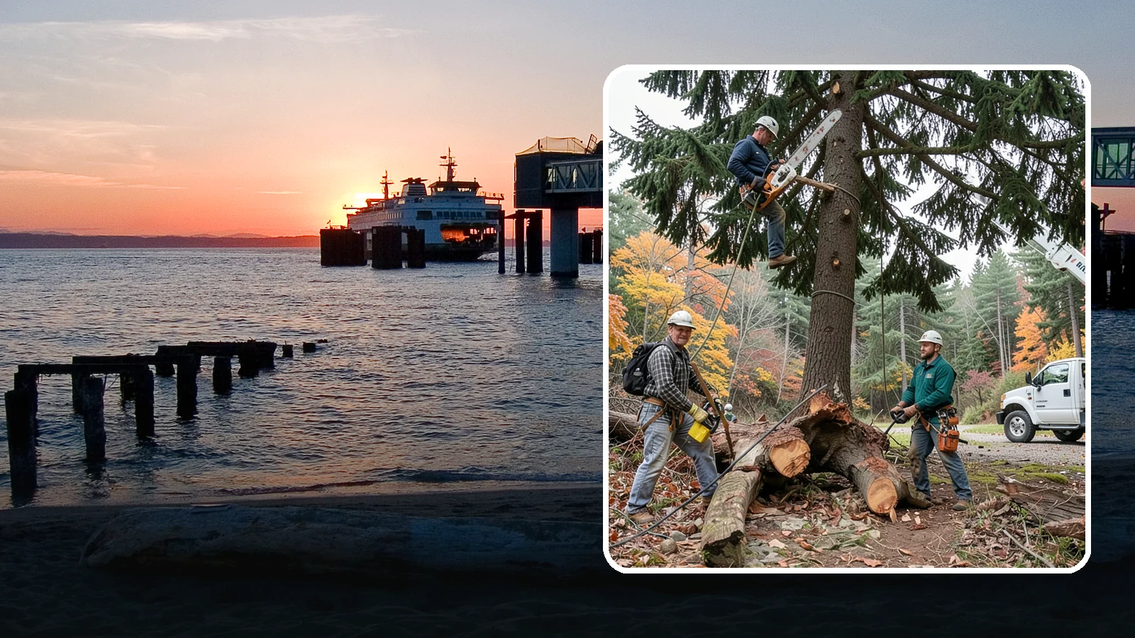 Dead tree removal in Edmonds, Snohomish County, WA - The removal of dead trees that no longer have living tissue.