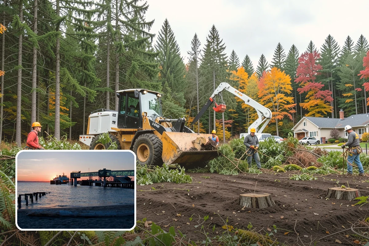 Dead tree removal in Edmonds, Snohomish County, WA - Removes safety hazards and reduces liability
