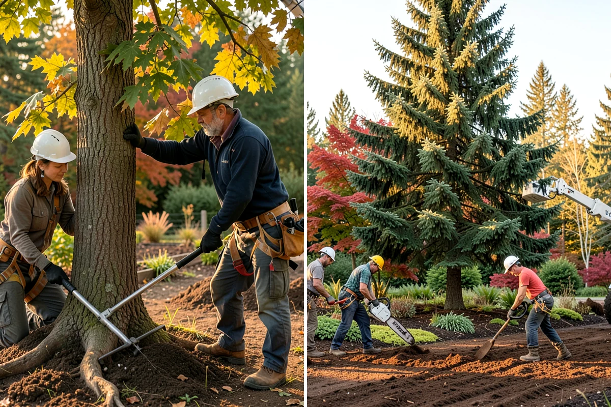Dead tree removal in Enumclaw, King County, WA - On-site assessment and hazard evaluation