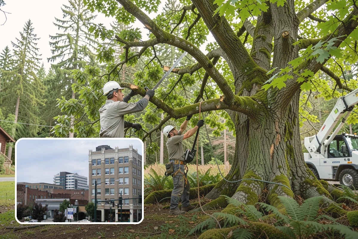 Dead tree removal in Everett, Snohomish County, WA - Removes safety hazards and reduces liability