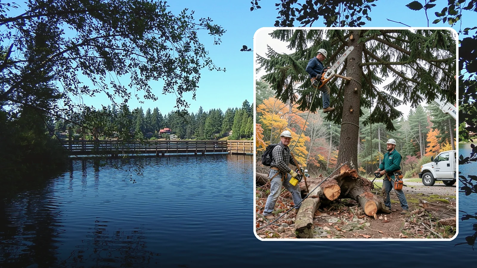 Dead tree removal in Federal Way, King County, WA - The removal of dead trees that no longer have living tissue.
