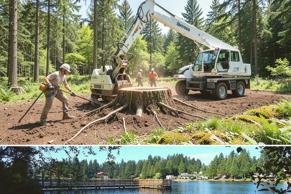 Dead tree removal in Federal Way, King County, WA - In the Puget Sound climate, dead tree removal can be performed year-round but is often scheduled during dry seasons when frozen...