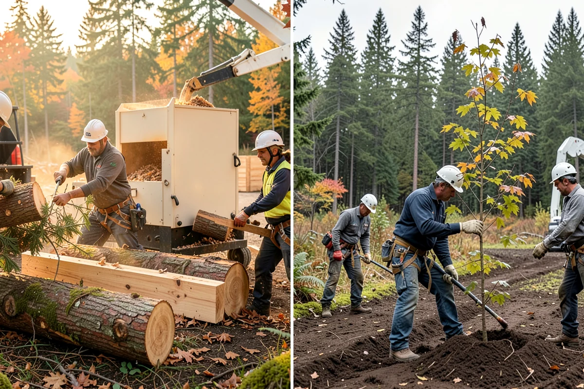 Dead tree removal in Fircrest, Pierce County, WA - On-site assessment and hazard evaluation