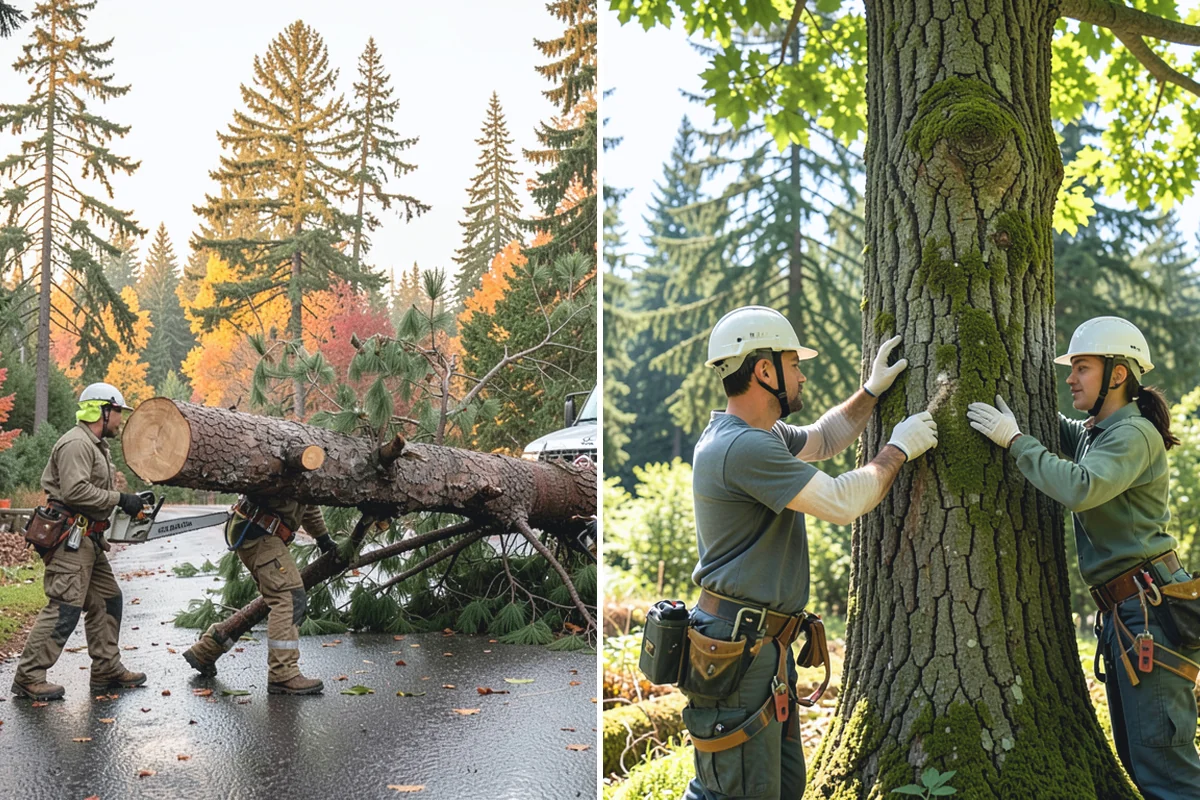 Dead tree removal in Gold Bar, Snohomish County, WA - On-site assessment and hazard evaluation