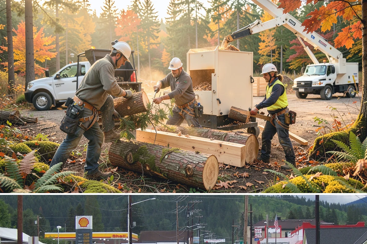 Dead tree removal in Granite Falls, Snohomish County, WA - In the Puget Sound climate, dead tree removal can be performed year-round but is often scheduled during dry seasons when frozen...