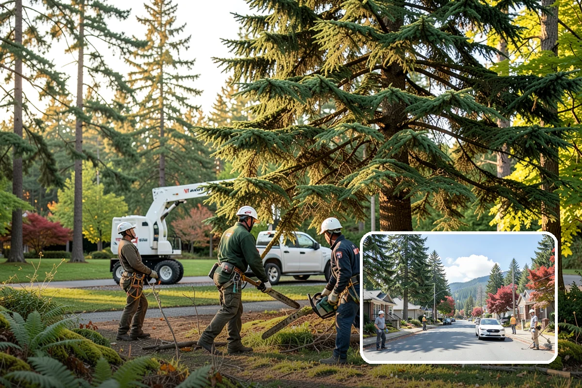 Dead tree removal in Hunts Point, King County, WA - Removes safety hazards and reduces liability