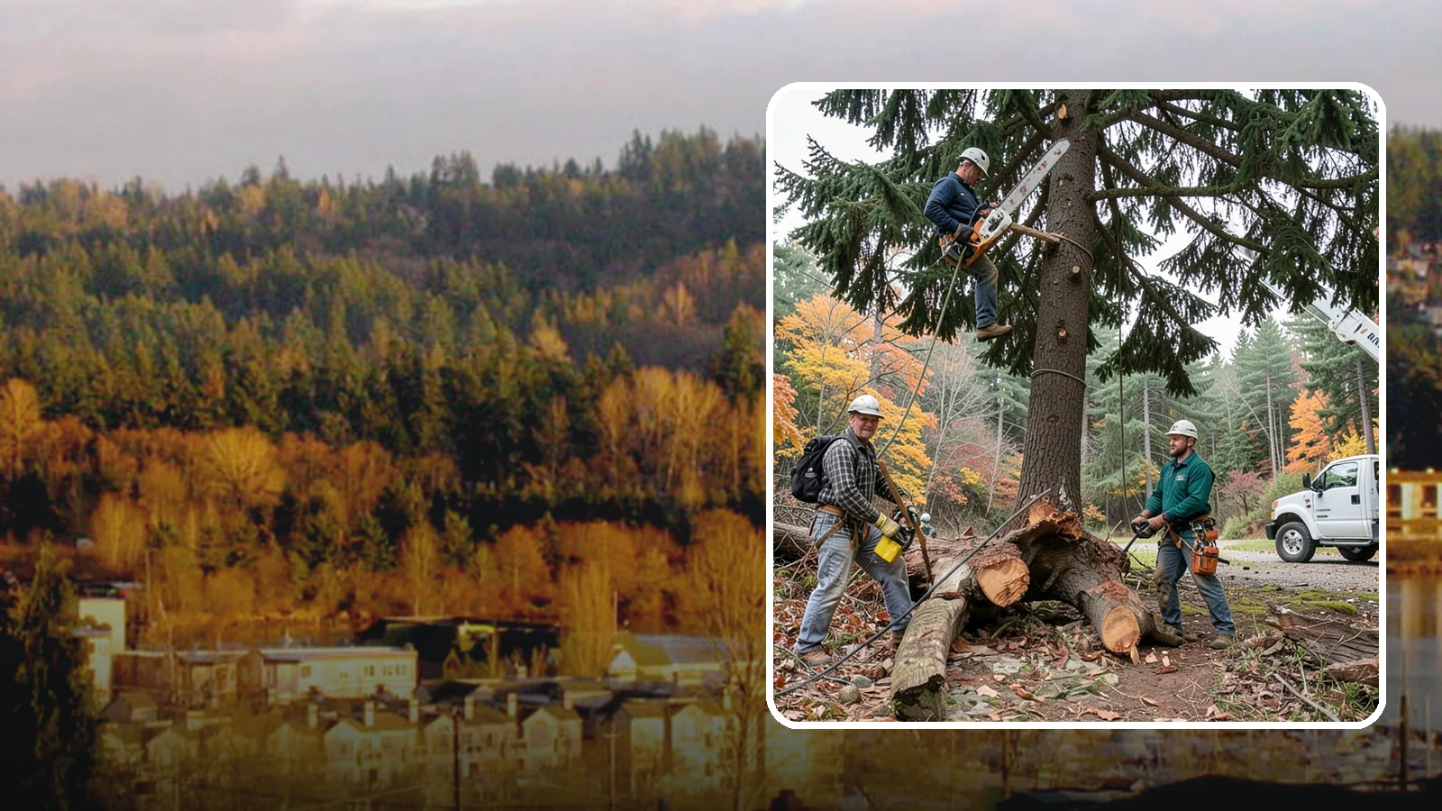 Dead tree removal in Kenmore, King County, WA - The removal of dead trees that no longer have living tissue.