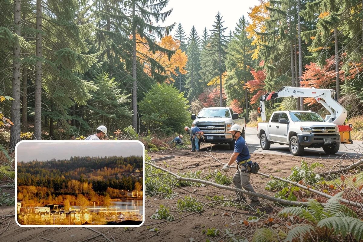 Dead tree removal in Kenmore, King County, WA - Removes safety hazards and reduces liability