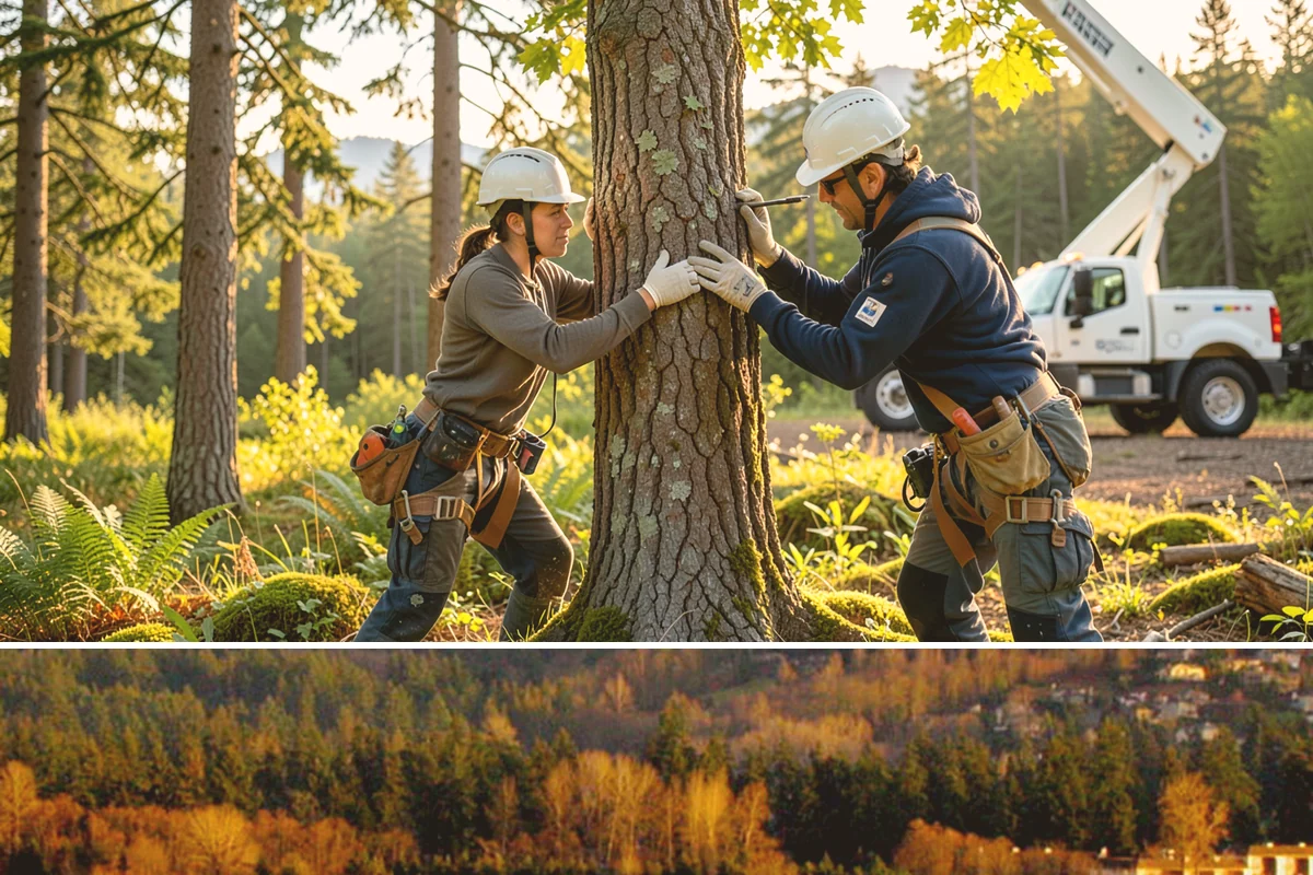Dead tree removal in Kenmore, King County, WA - In the Puget Sound climate, dead tree removal can be performed year-round but is often scheduled during dry seasons when frozen...
