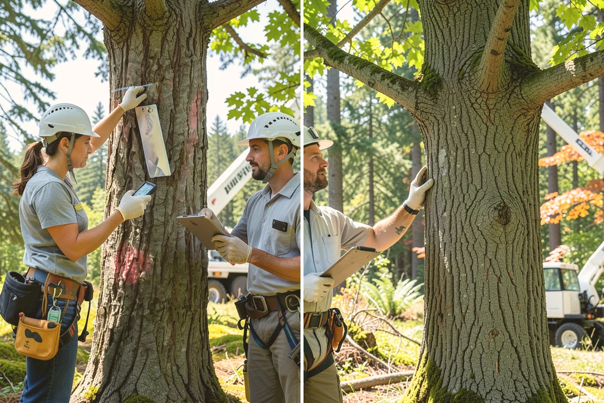 Dead tree removal in Kent, King County, WA - On-site assessment and hazard evaluation