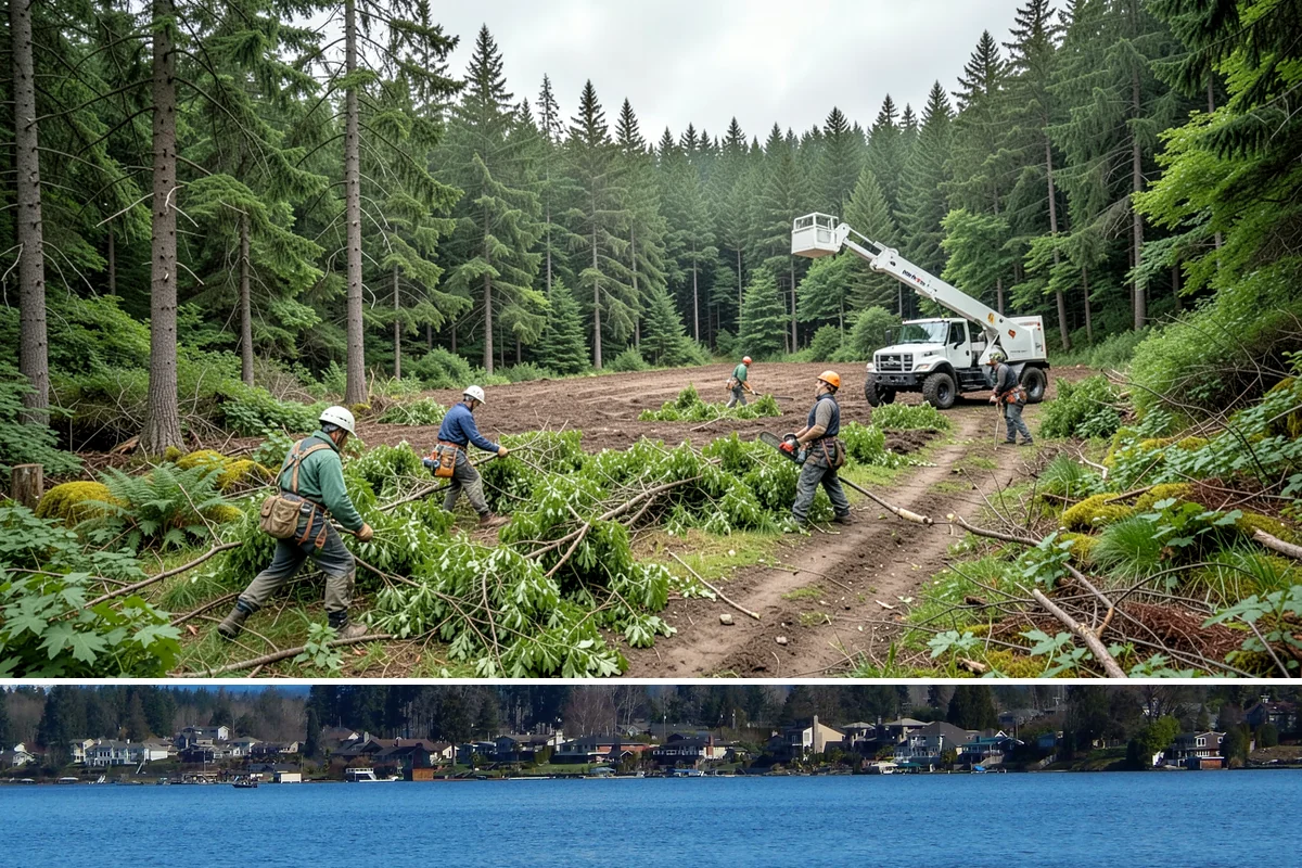 Dead tree removal in Lake Stevens, Snohomish County, WA - In the Puget Sound climate, dead tree removal can be performed year-round but is often scheduled during dry seasons when frozen...