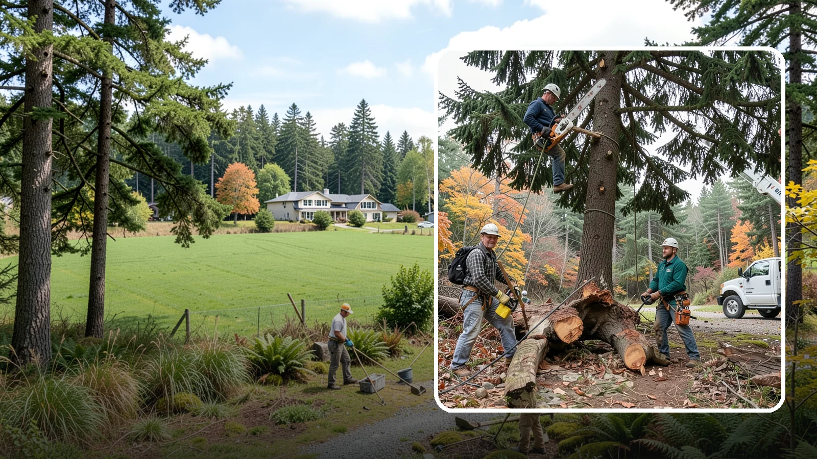 Dead tree removal in Lyman, Skagit County, WA - The removal of dead trees that no longer have living tissue.