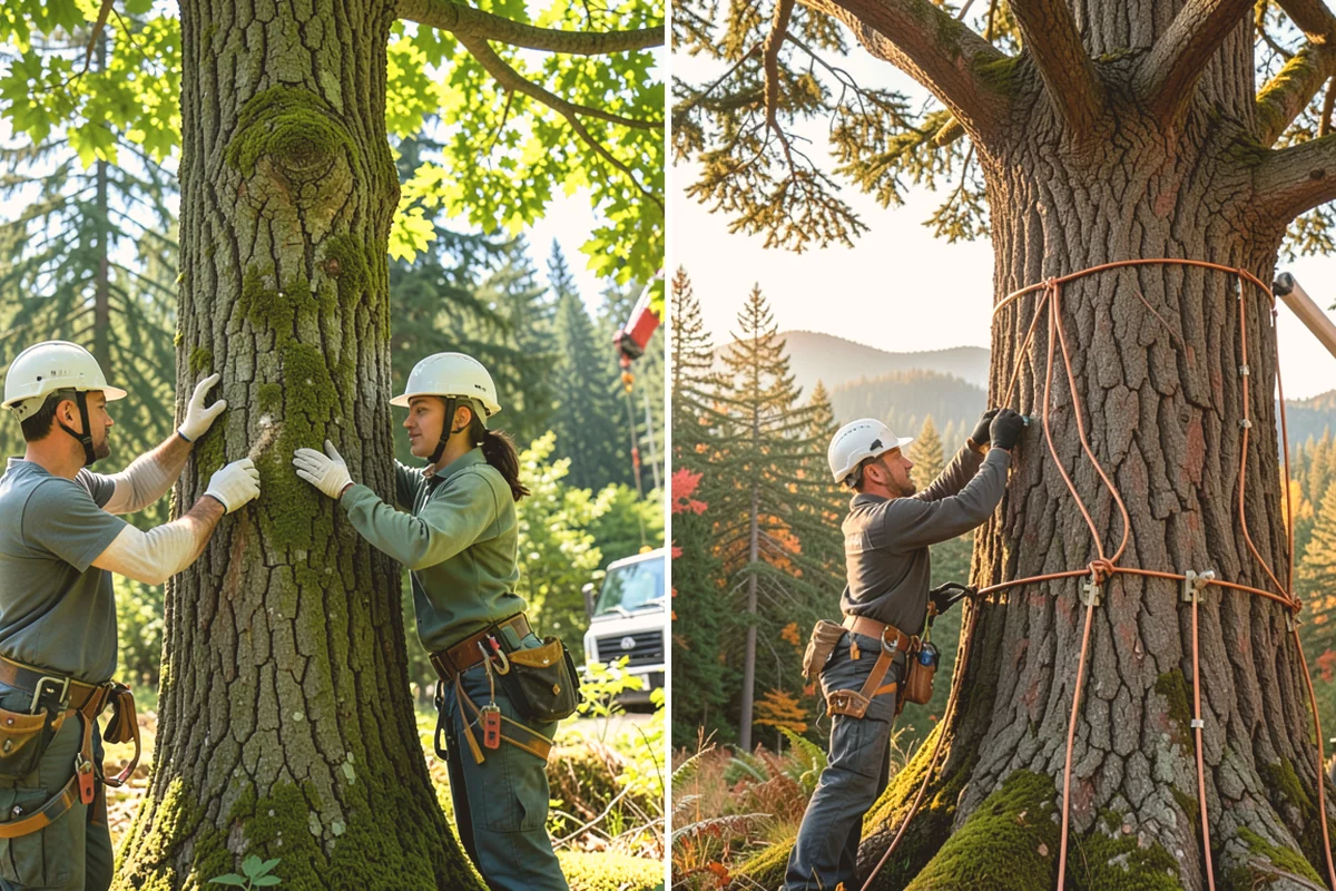 Dead tree removal in Lynnwood, Snohomish County, WA - On-site assessment and hazard evaluation