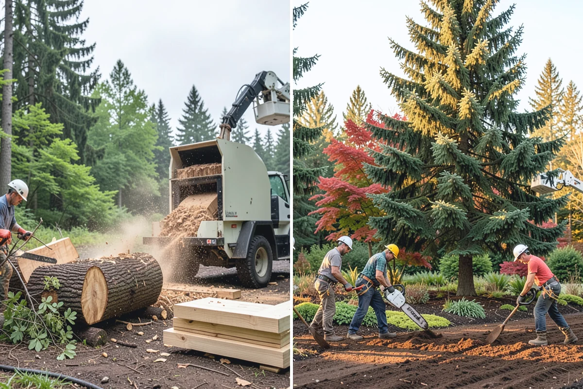 Dead tree removal in Marysville, Snohomish County, WA - On-site assessment and hazard evaluation