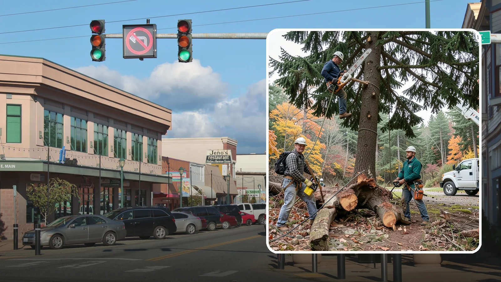 Dead tree removal in Monroe, Snohomish County, WA - The removal of dead trees that no longer have living tissue.