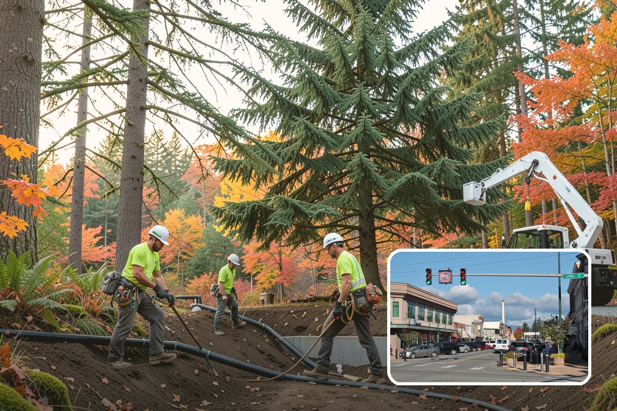 Dead tree removal in Monroe, Snohomish County, WA - Removes safety hazards and reduces liability