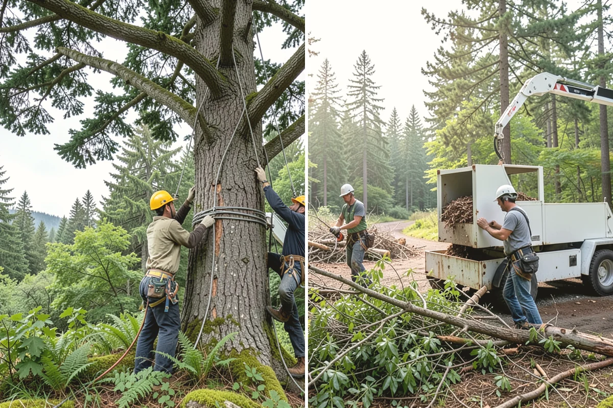 Dead tree removal in Monroe, Snohomish County, WA - On-site assessment and hazard evaluation