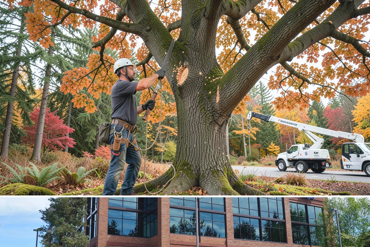 Dead tree removal in Mountlake Terrace, Snohomish County, WA - In the Puget Sound climate, dead tree removal can be performed year-round but is often scheduled during dry seasons when frozen...