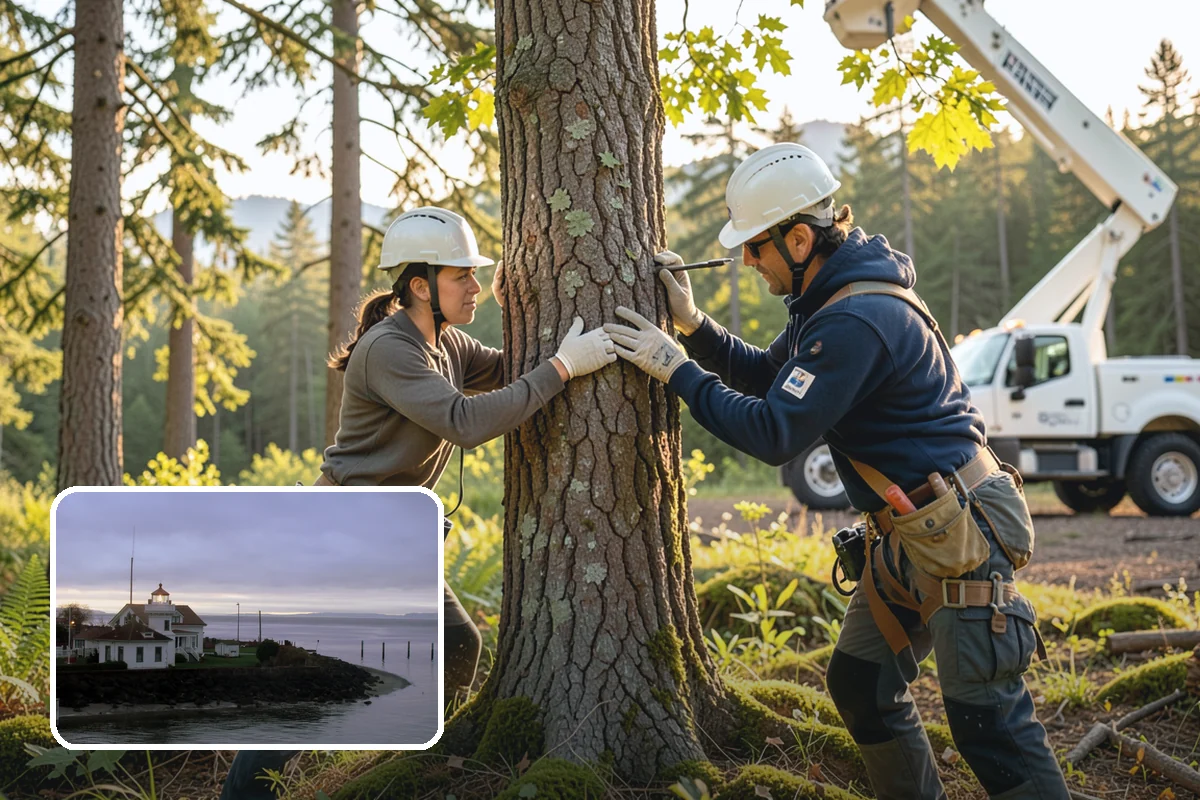 Dead tree removal in Mukilteo, Snohomish County, WA - Removes safety hazards and reduces liability