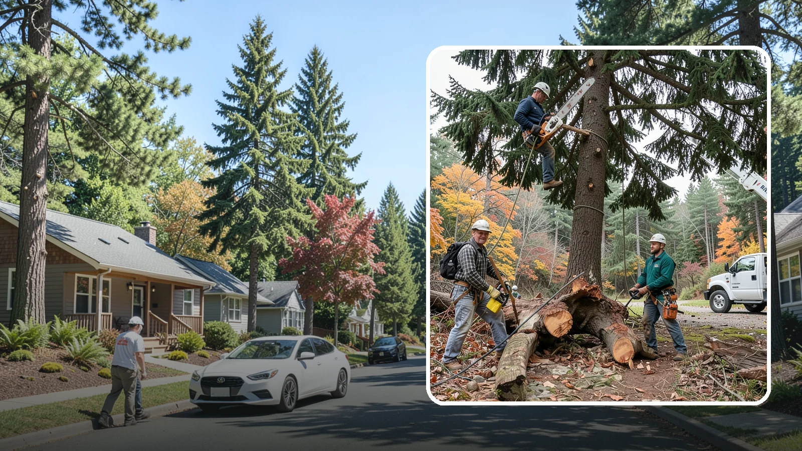 Dead tree removal in Orting, Pierce County, WA - The removal of dead trees that no longer have living tissue.