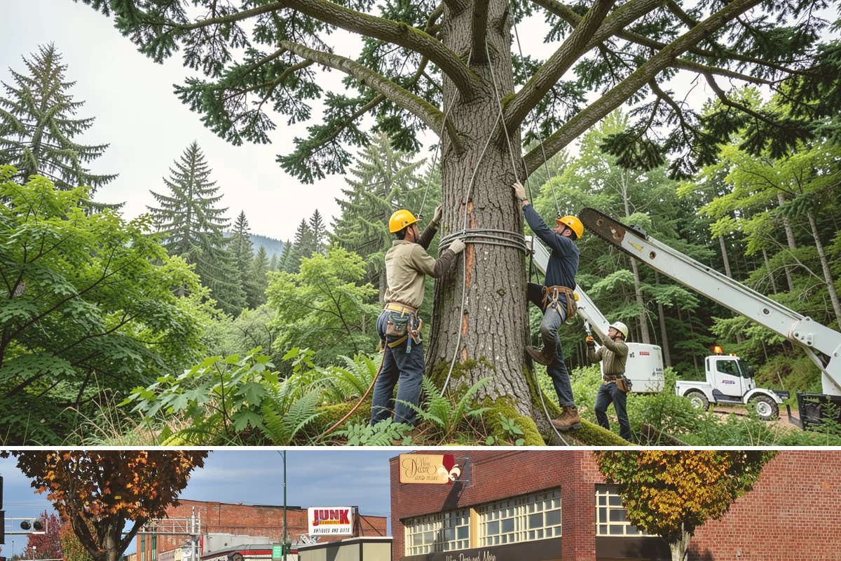 Dead tree removal in Puyallup, Pierce County, WA - In the Puget Sound climate, dead tree removal can be performed year-round but is often scheduled during dry seasons when frozen...