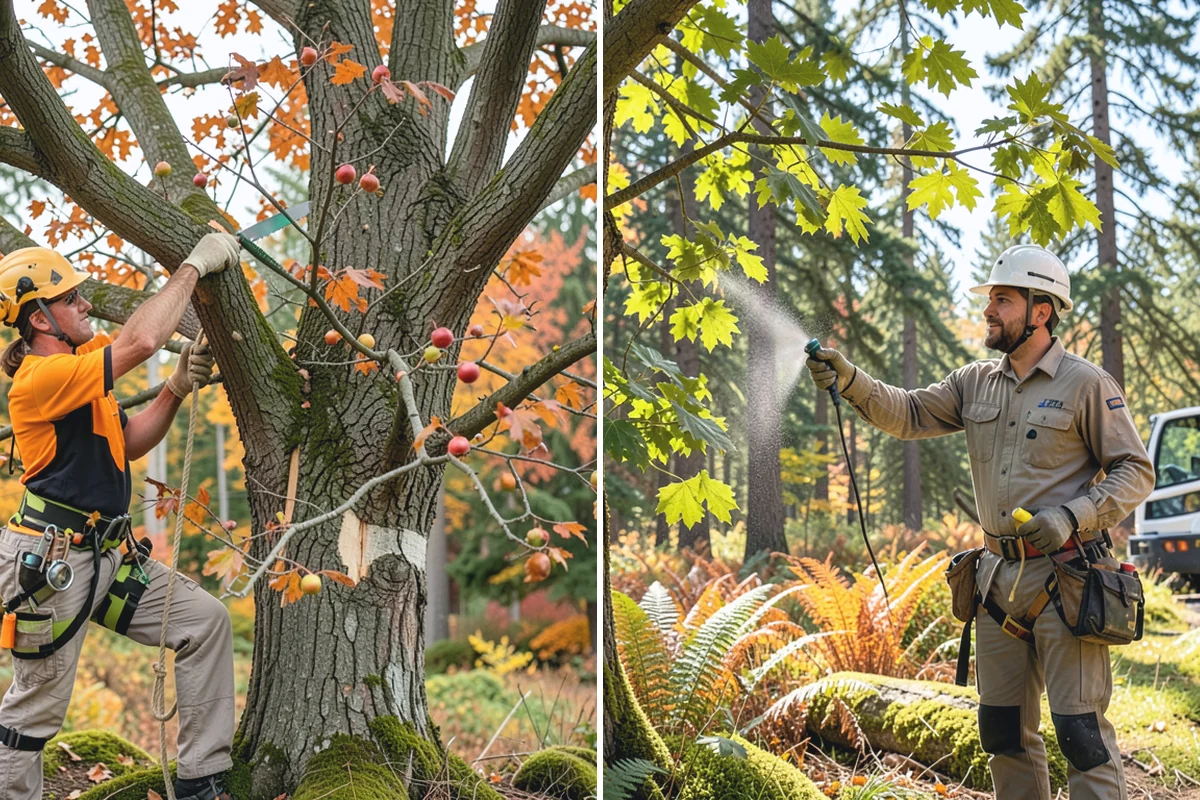 Dead tree removal in Redmond, King County, WA - On-site assessment and hazard evaluation