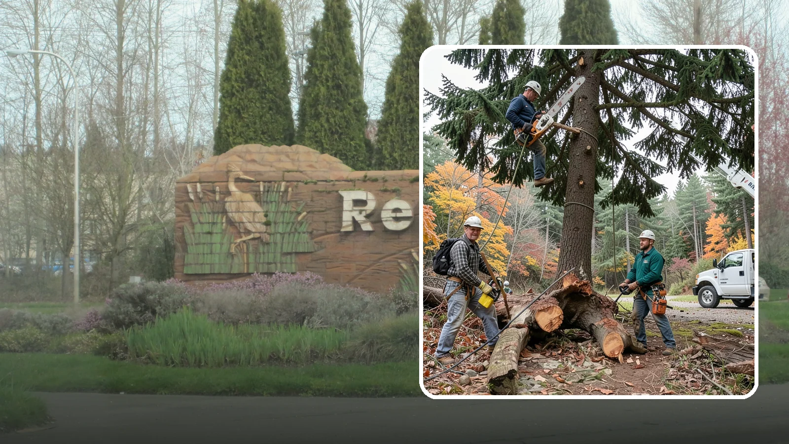 Dead tree removal in Renton, King County, WA - The removal of dead trees that no longer have living tissue.