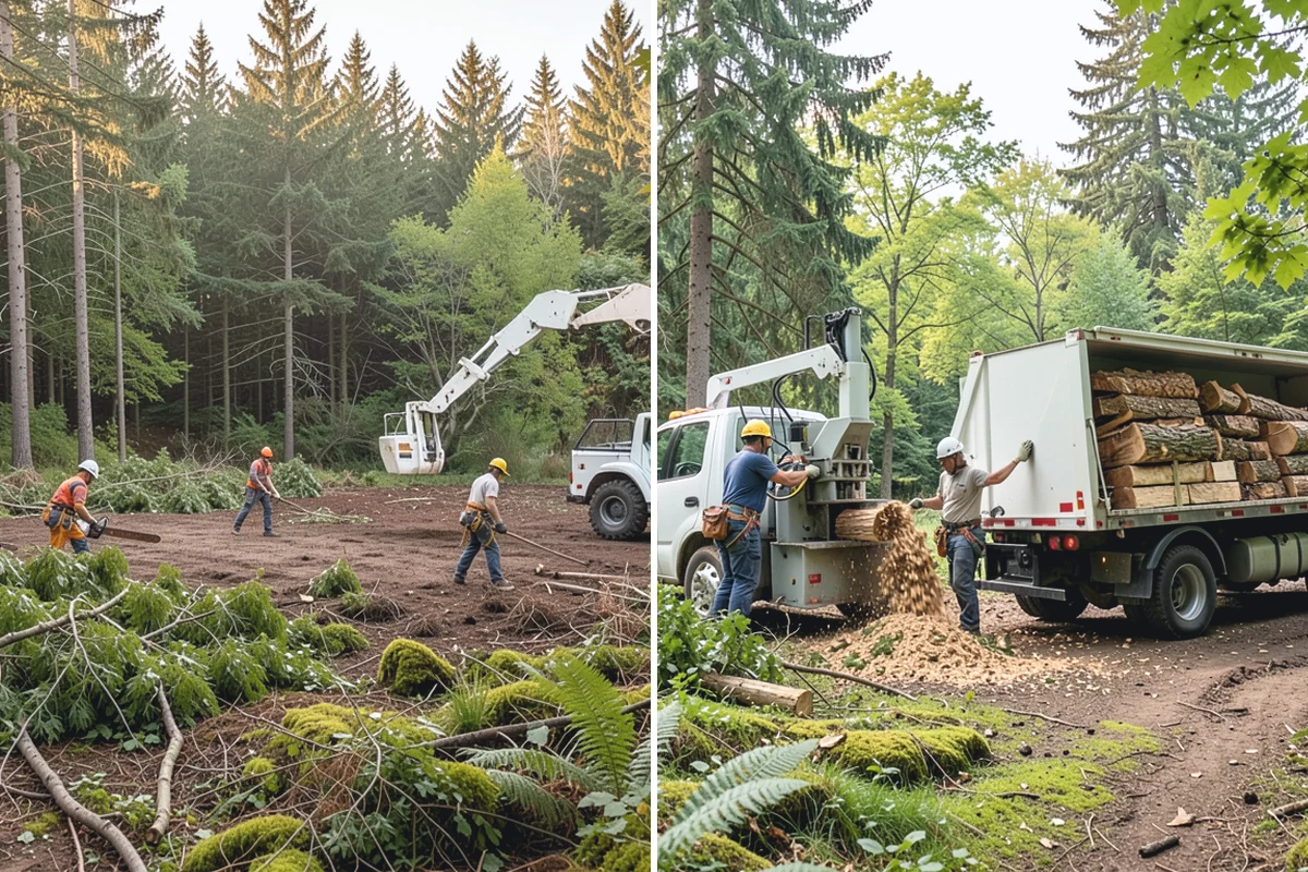 Dead tree removal in Roy, Pierce County, WA - On-site assessment and hazard evaluation