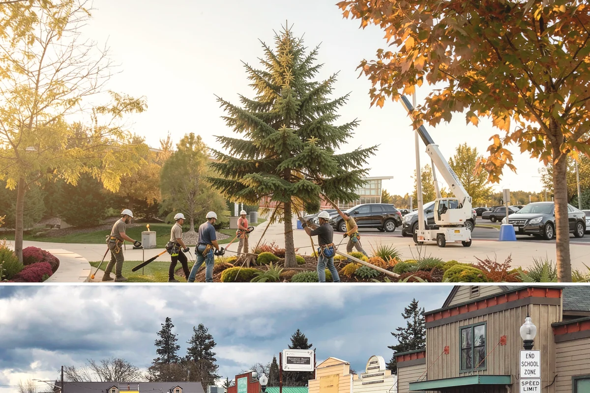 Dead tree removal in Roy, Pierce County, WA - In the Puget Sound climate, dead tree removal can be performed year-round but is often scheduled during dry seasons when frozen...