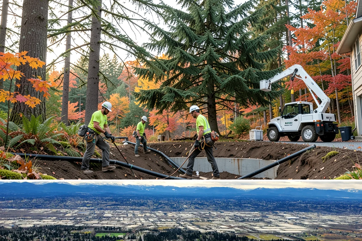 Dead tree removal in SeaTac, King County, WA - In the Puget Sound climate, dead tree removal can be performed year-round but is often scheduled during dry seasons when frozen...