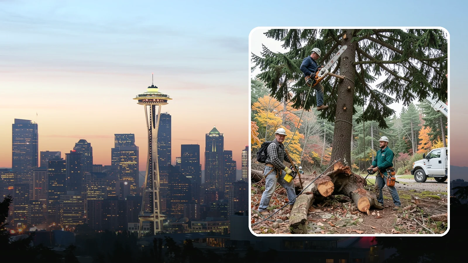 Dead tree removal in Seattle, King County, WA - The removal of dead trees that no longer have living tissue.