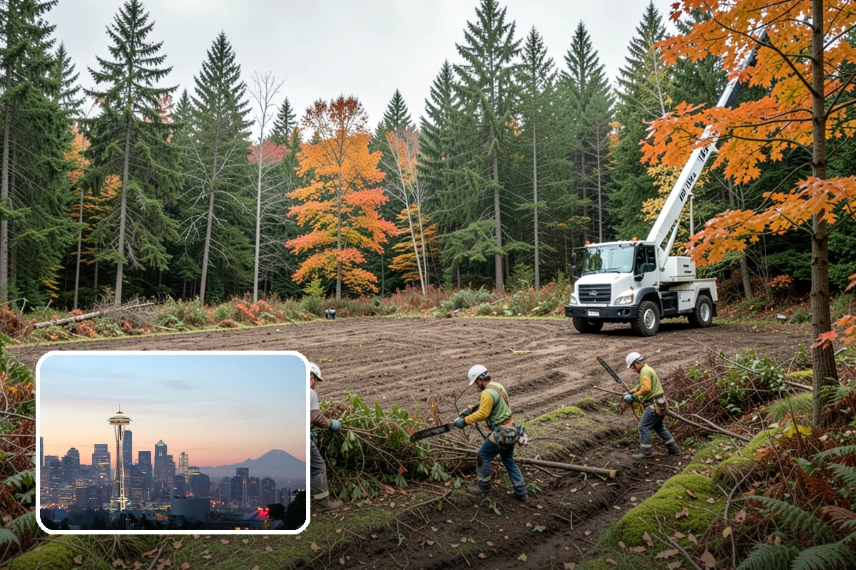 Dead tree removal in Seattle, King County, WA - Removes safety hazards and reduces liability